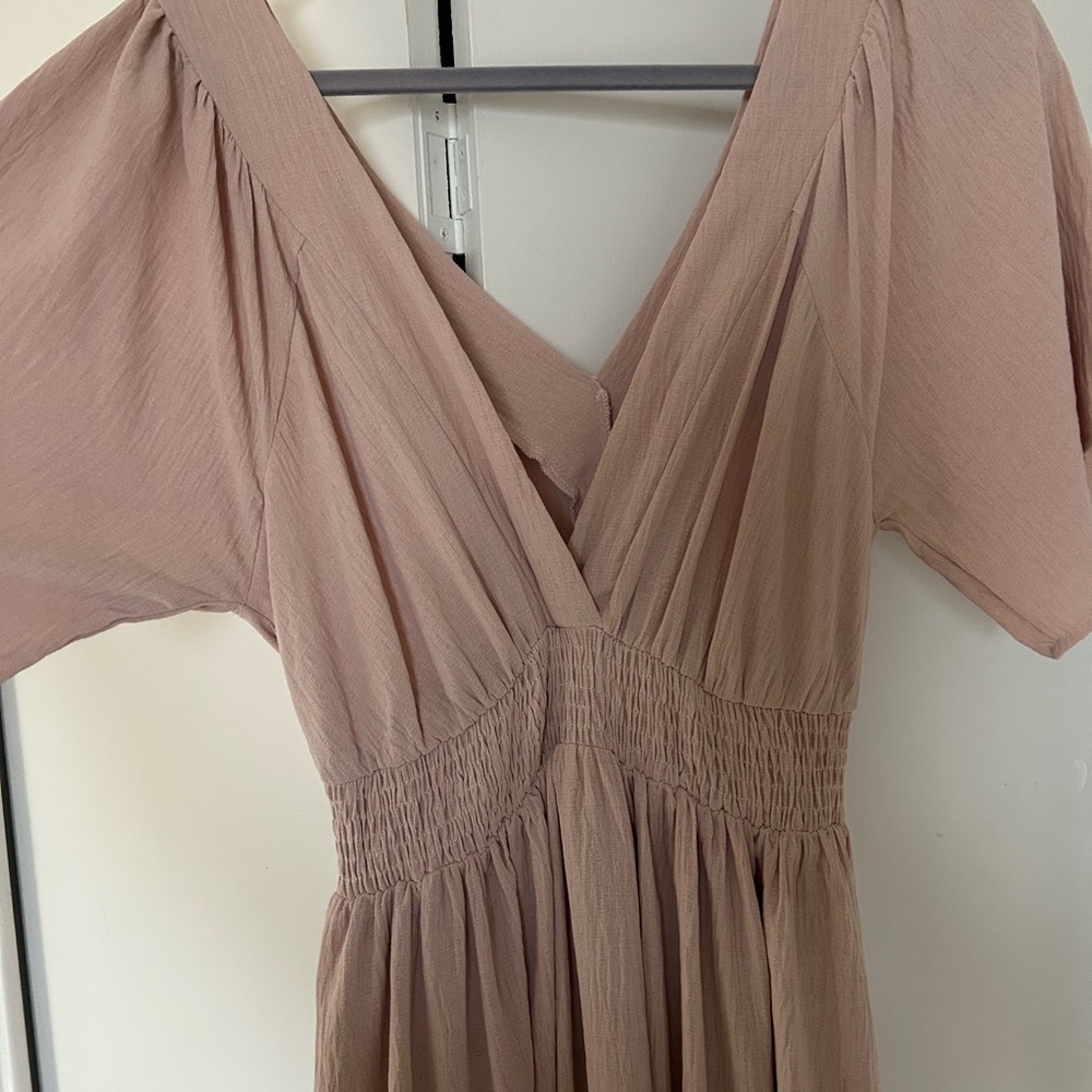 Baltic Born floor length pink dress! Worn once for bridal luncheon
